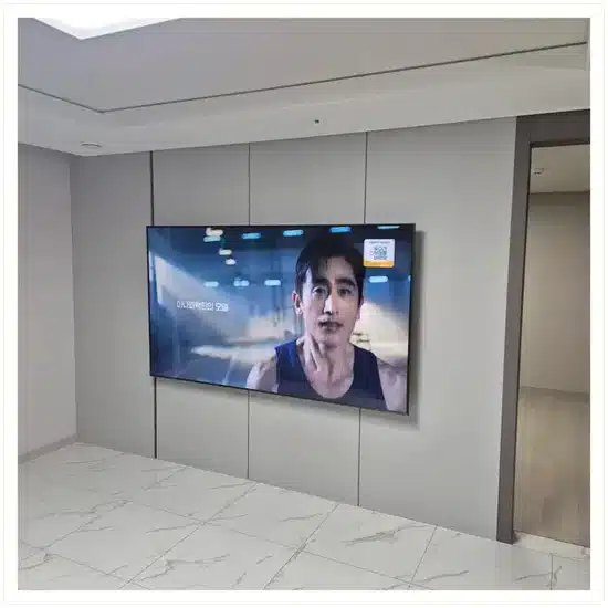 벽걸이TV 설치 참고 이미지 13-26 두 번째 사진