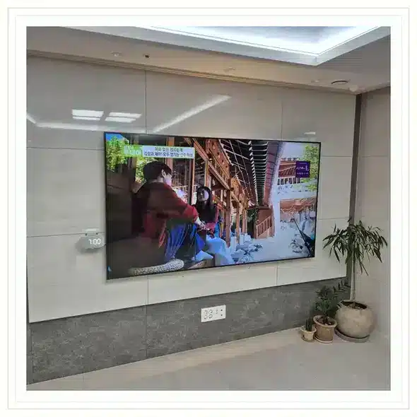 인천시청역힐스테이트 벽걸이TV 설치 상담 참고 이미지 첫 번째