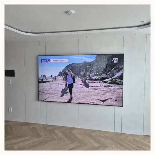 벽걸이TV 설치 참고 이미지 13-50 두 번째 사진
