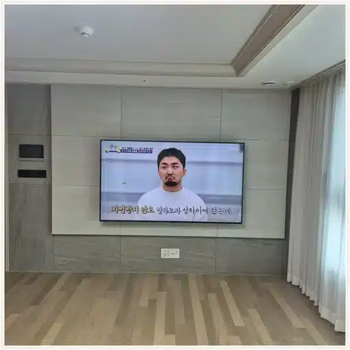 작전역서해그랑블 벽걸이TV 설치 상담 참고 이미지 첫 번째