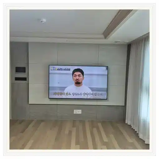 벽걸이TV 설치 참고 이미지 13-66 두 번째 사진