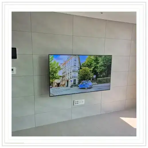 송도캐슬앤해모로 벽걸이TV 설치 상담 참고 이미지 첫 번째
