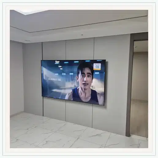 벽걸이TV 설치 참고 이미지 13-82 두 번째 사진