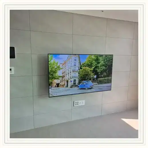 송도더샵마스터뷰 벽걸이TV 설치 상담 참고 이미지 첫 번째